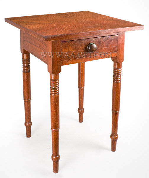 Table, One Drawer Stand, Original Paint
Pennsylvania
Circa 1830, entire view